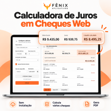 Calculadora de Juros em Cheques Web Calculadora de Juros em Cheques Web